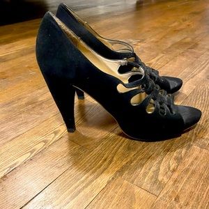 Vegan Black High Heels